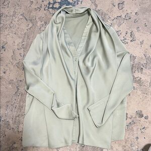 Elegant Women's Sage Green Jacket